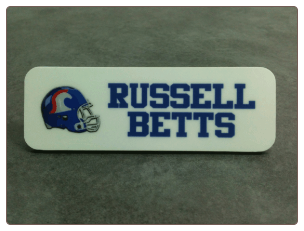 Full Color Magnetic Name Badge Full Color Magnetic Name Badge