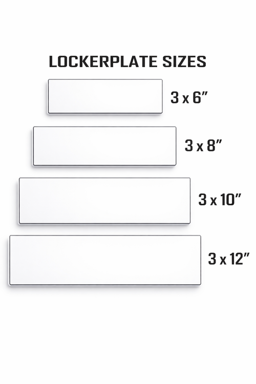 3" BRACKET STYLE PLATES