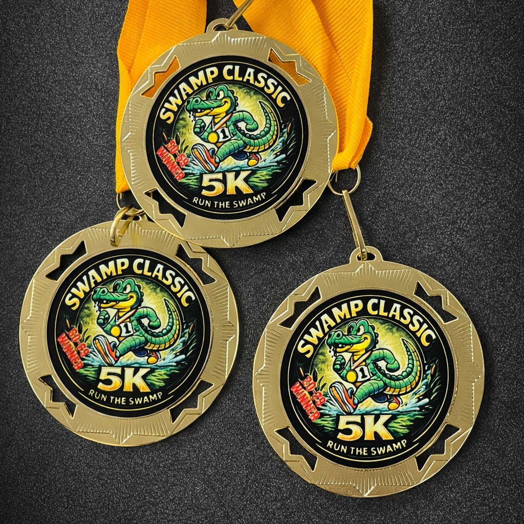 award medals with lanyard