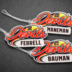 Custom Softball Bag Tags