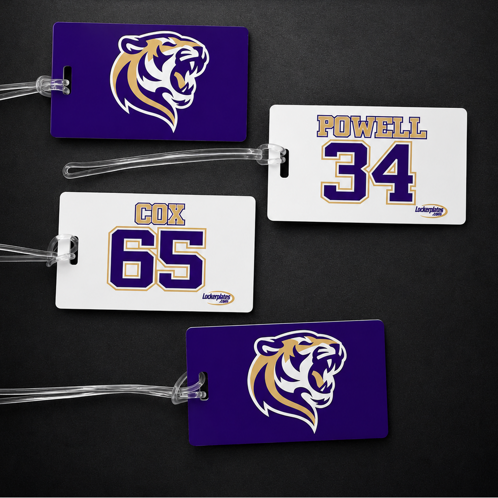 2.5" x 4.25" Small Rectangle Bag Tags