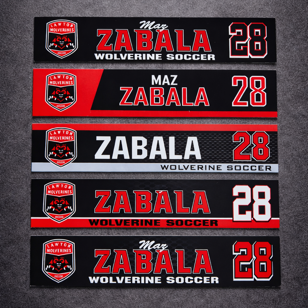 name plates lockerplates 