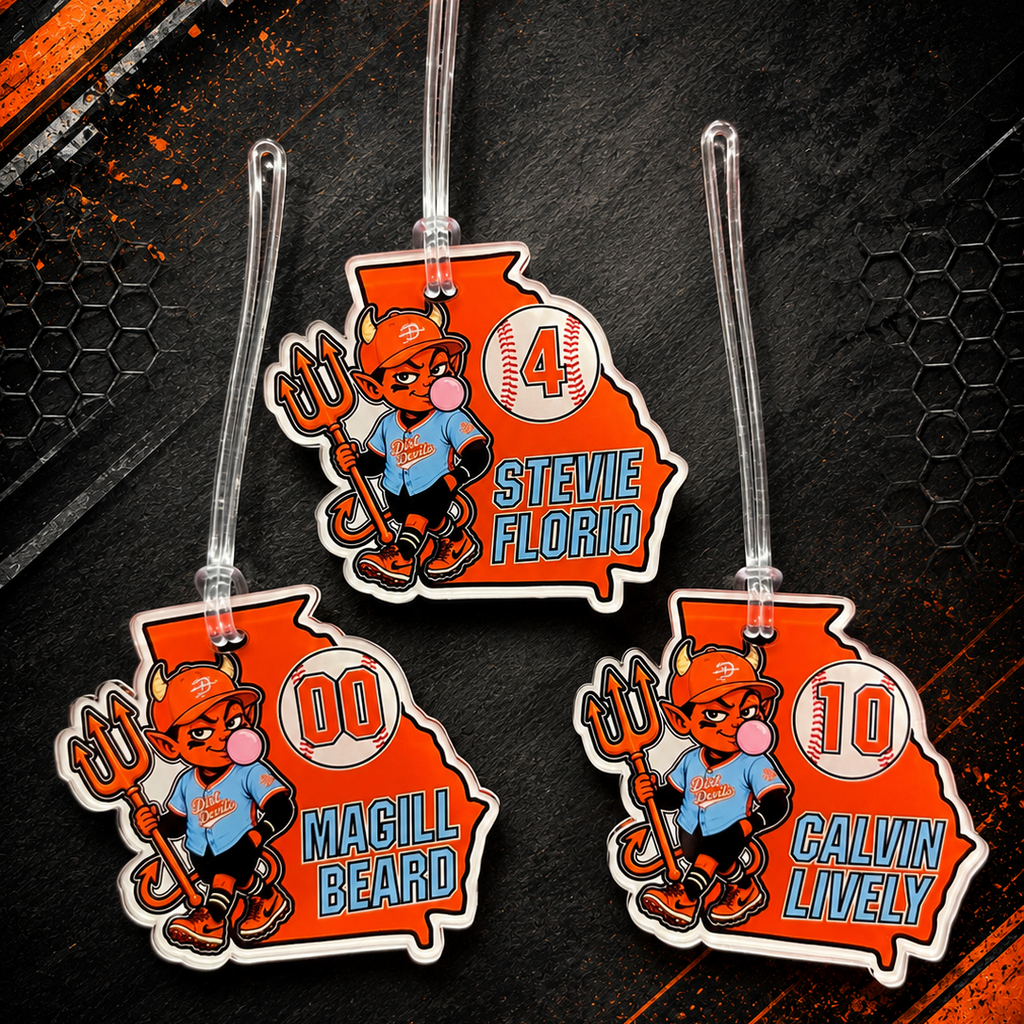 Custom Bag Tags | Any Shape, Full Color | Lockerplates