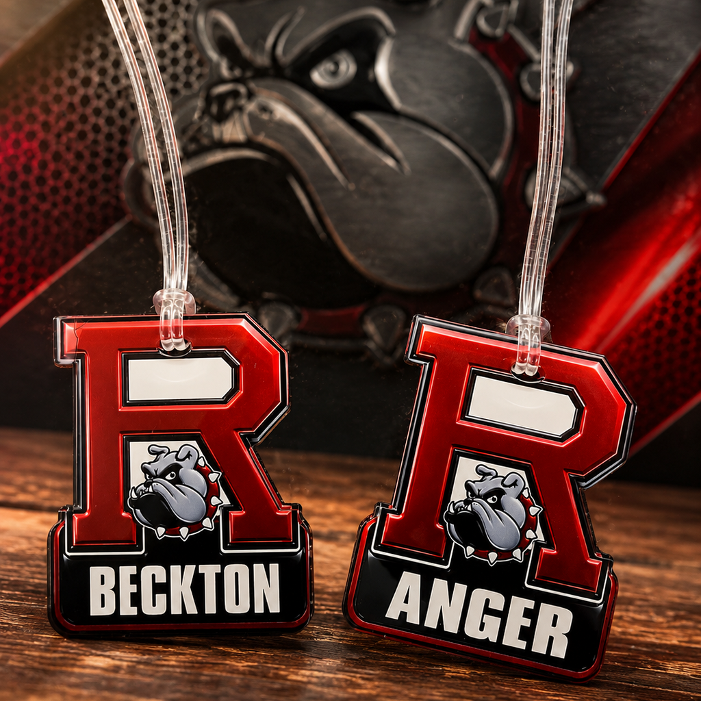 Custom Bag Tags | Any Shape, Full Color | Lockerplates