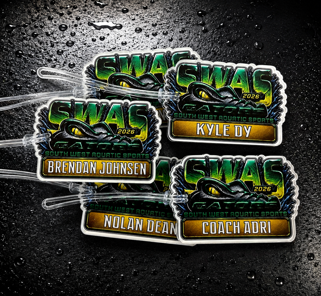 Custom Bag Tags | Any Shape, Full Color | Lockerplates