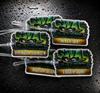 Custom Bag Tags | Any Shape, Full Color | Lockerplates