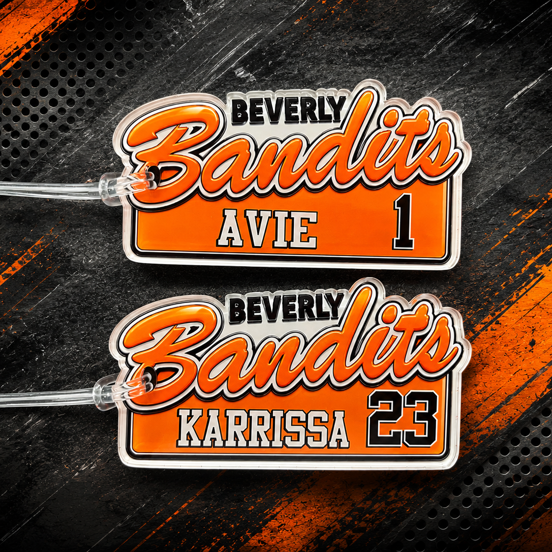 Custom Bag Tags | Any Shape, Full Color | Lockerplates